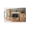 Szafka RTV SALVADOR 210 cm w optyce dębu naturalny