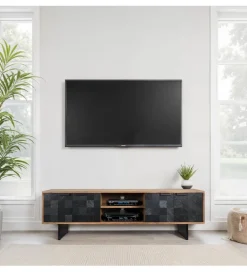 Szafka RTV WOHNLING 150 cm drewno akacja