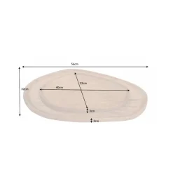 Taca TIMIA Amazonas set 2 drewno mango