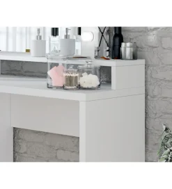 Toaletka DIVA 120 cm biała z oświetleniem