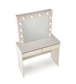 Toaletka HOLLYWOOD 94 cm kaszmir z oświetleniem LED