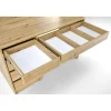 Toaletka HOLLYWOOD XL 120 cm dąb artisan z oświetleniem LED
