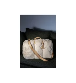 Torba MIKA FURR kremowa