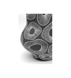 Wazon ANEMONE 33 cm szare