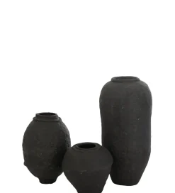 Wazon DASENM 99 cm paper mache czarny