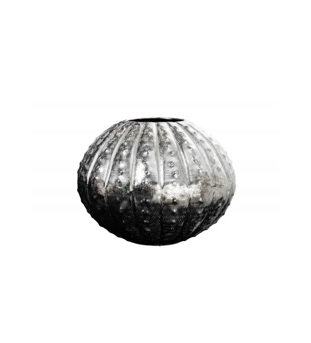 Wazon DELICADO 30 cm antyczny srebrny