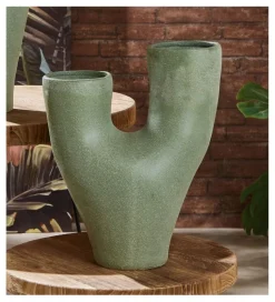 Wazon FUNGI 38 cm zielony