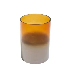 Wazon GLOW 20 cm pomarańczowy