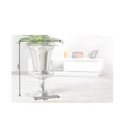 Wazon Goal Cup 40 cm srebrny