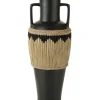 Wazon JAGUREI 100 cm terakota czarny