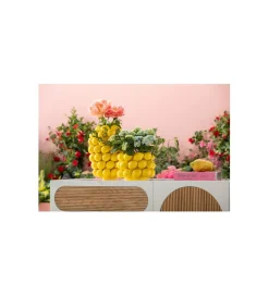 Wazon Lemon Juice 40 cm żółty