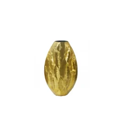 Wazon ORGANIC 45 cm złoty