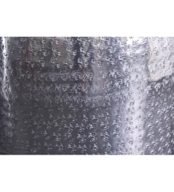 Wazon ORIENT 50 cm srebrny