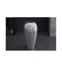 Wazon ORIENT 50 cm srebrny