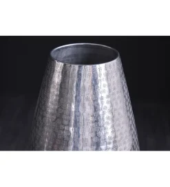 Wazon ORIENT 25 cm srebrny
