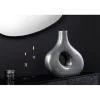 Wazon RING 30 cm ciemnoszary