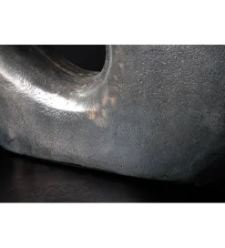 Wazon RING 30 cm ciemnoszary