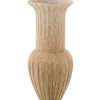 Wazon SIGEM 38 cm ceramika brązowy