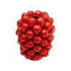 Wazon Strawberries  30 cm czerwony