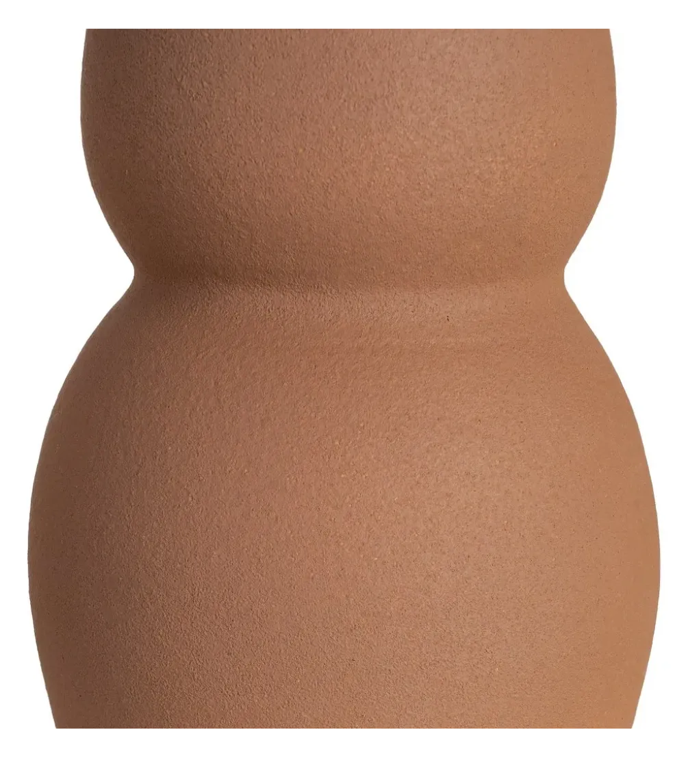 Wazon TAGIN 40 cm ceramika brązowy