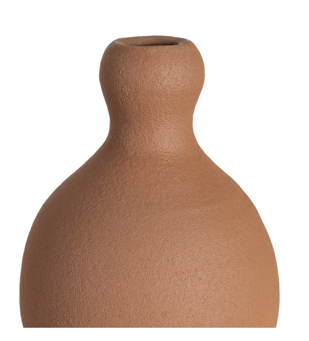 Wazon TAGIN 40 cm ceramika brązowy