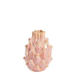 Wazon TAYA 21 cm ceramika różowy