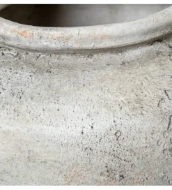 Wazon RUSTIC 17 cm ceramika szary