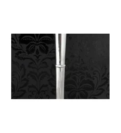 Świecznik 5 - ramienny 120 cm srebrny