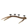Świecznik ANTLERS 65 cm brązowa