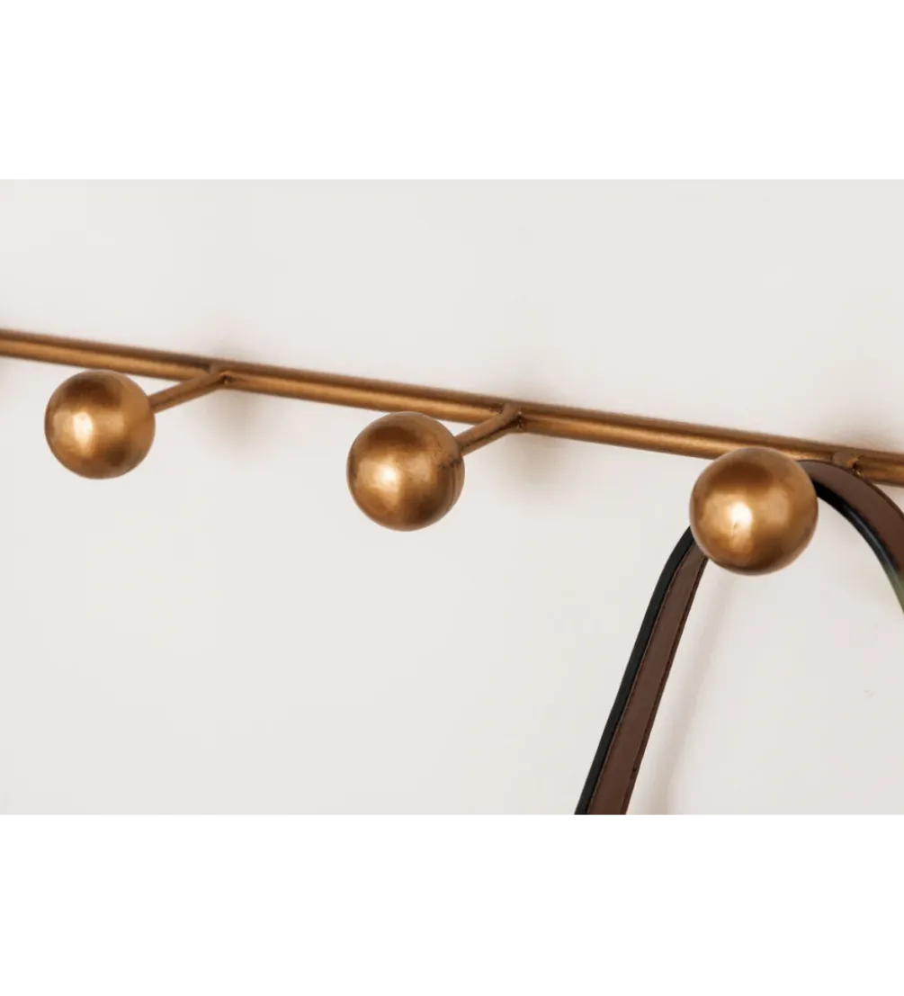 Wieszak ścienny HERITAGE 80 cm drewno sosna