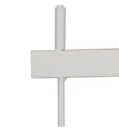 Wieszak LUDANO 50 cm biały naturalny czarny