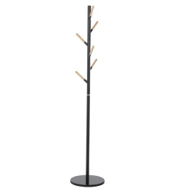 Wieszak stojący PERCHERMI 172 cm czarny