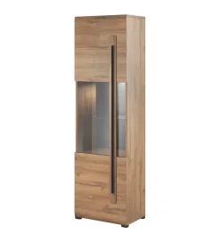 Witryna TULSA 60 cm w optyce dąb Grandson