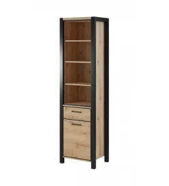 Witryna AKTIV 55 cm w optyce dąb Taurus
