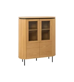 Witryna ATELIER 140 cm kolor naturalnego dębu