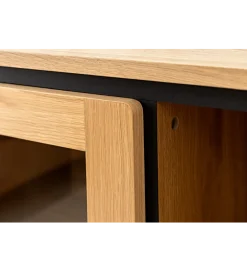 Witryna ATELIER 140 cm kolor naturalnego dębu