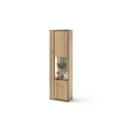 Witryna CAMPINAS 60 cm w optyce dąb bianco