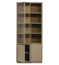 Witryna CASA 236 cm drewno sosny piaskowy