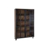 Witryna Iron Craft 115 cm drewno mango czarna