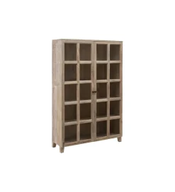 Witryna Iron Craft II 115 cm drewno mango