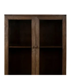 Witryna KOST 140 cm drewno mango brązowy