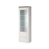 Witryna LARONA 65 cm o wybarwieniu Sonoma Trufel z kolorem Sibiu Larche