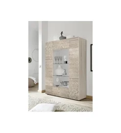 Witryna MIRO 120 cm dąb sonoma