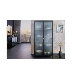 Witryna OLIMPIA II 80 cm czarna