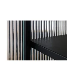 Witryna OLIMPIA II 80 cm czarna