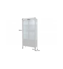 Witryna OLIMPIA III 80 cm czarna
