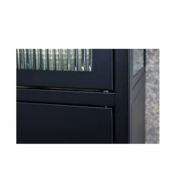 Witryna OLIMPIA III 80 cm czarna