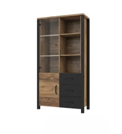 Witryna OLIN WM 101 cm w optyce świerku Appenzeller