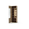 Witryna VALENCIA 64 cm lewostronna Antracytowo Naturalna