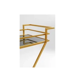 Wózek do serwowania Trolley Piramids 65 cm złoty
